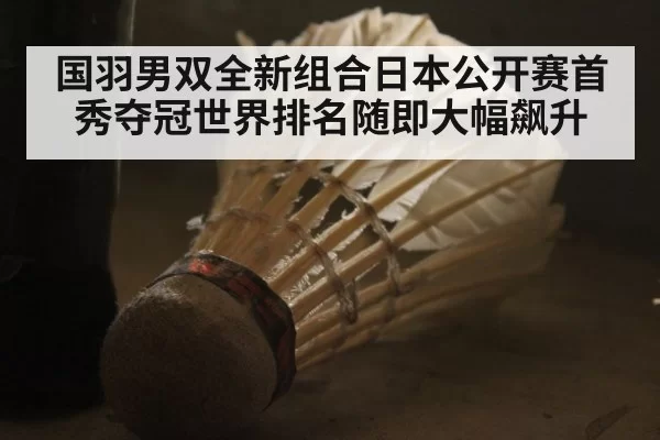 国羽男双全新组合日本公开赛首秀夺冠世界排名随即大幅飙升